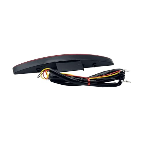 Luz trasera de motocicleta para Breakout acabado premium negro opaco 3