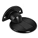 Magnetic Door Stops, Invisible Magnetic Door Stopper, Stainless Steel, No Need Drill, Floor Mount 3M Adhesive Door Catch Doorstop (Black)