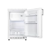 Amica Unterbau Kühlschrank dekorfähig für 815 cm Nische elektronische Steuerung Inverter Kompressor LED Beleuchtung Tür-Offen-Alarm, 82 liters