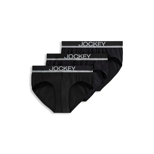 Jockey Men's Underwear True Style Brief - 3 Pack