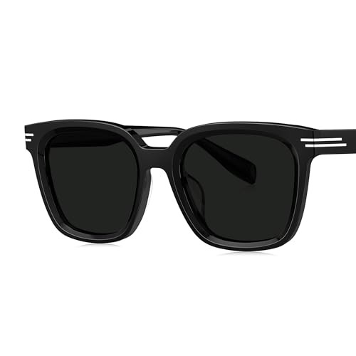 Image of BOLON Unisex Classic Square Polarized UV400 Sunglasses | Exclusive Eyewear Brand of EssilorLuxottica