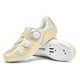 Amazon.co.uk Hixingo Cycling Shoes Mens SPD-SL SPD Look Delta Road Bicycle Shoes Womens MTB Bicycle Shoe Unisex Breathable Comfortable Mountain Bike Sneaker with Compatible Cleat (Champagne,12) #ad #ad