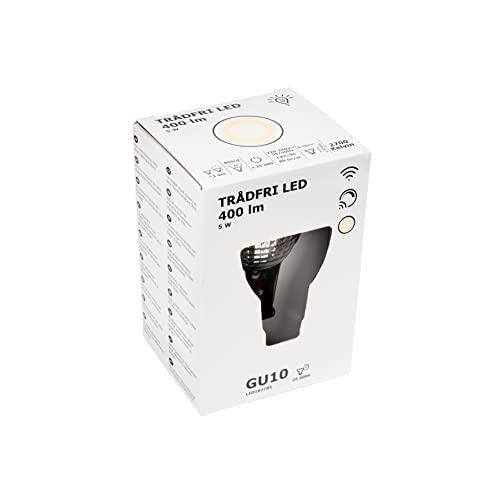 Ikea TRADFRI (Zigbee) GU10 400 lumen dimmerabile Smart LED (2700 K), 604.200.41