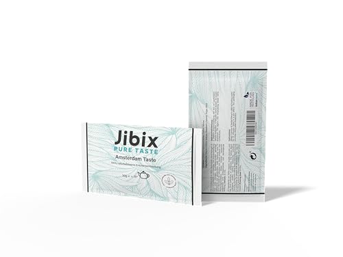 Jibix Kräuter Tee Amsterdam Taste 100% naturbelassen 30g | Eibisch | Himbeerblätter | Salbei | Minze