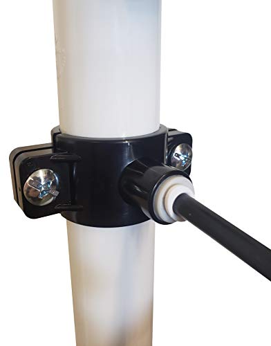 Metpure Water Drain Saddle Valve 1/4" Quick Connect For Under-Sink Reverse Osmosis System #TOP3