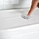 2 Stück Toiletten Tank Drucktasten 38X46Mm Ersatzteile Für Wassertank Mit Einzeldruck Für Effiziente Wasserersparnis Universelle Wc Knöpfe Für Badezimmer
