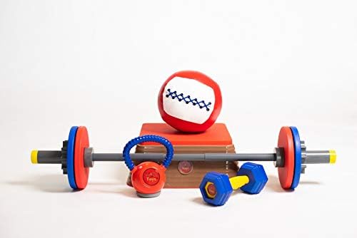 WOD Toys® Kids Complete Fitness Toy Set - Safe, Durable Crossfit® Inspired Fitness Toys for Children