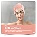 NOLITOY Microfiber Hair Towel Wrap Chest Skin Care Towel 2 Sets with Head Wrap for Spa and Beauty Salon Use for Women and Men