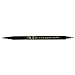 Art-n-Fly Dual Tip Black Brush Pens for Lettering Calligraphy Pen. Fine and Large Black Brush Marker for Drawing