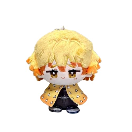Jiumaocleu Agatsuma Zen'itsu Soft Figure Agatsuma Zen'itsu Plush Anime Stuffed Doll 10CM Charm Bag Backpack Occasions Anime Merch Collectibles Jiumaocleu Agatsuma Zen'itsu Soft Figure Agatsuma Zen'itsu Plush Anime Stuffed Doll 10CM Charm Bag Backpack Occasions Anime Merch Collectibles