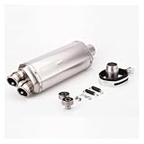 Ce silencieux d'échappement offre une utilisation intuitive, permettant aux utilisateurs de se concentrer sur leur tâche.