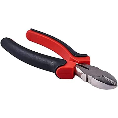 Steexu Wire Cutters Electrical Plier - 6 Inch Side Cutters Electrical Plier - Craft Wire Cutters Heavy Duty - Cable Cutters Electrical Wire Snips - Cutting Plier Cover