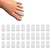 30 Pieces Gel Toe Caps, Silicone Toe Protector, Toe Covers, Protect Toe from Rubbing, Ingrown Toenails, Corns, Blisters, Hammer Toes and Other Painful Toe Problems - Small