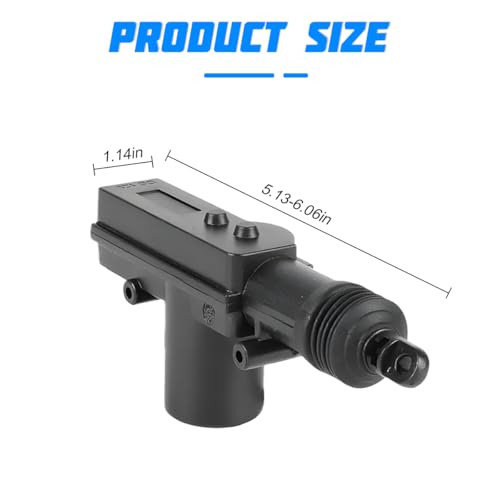 Image of Car Power Door Lock Actuator, 2PCS 12V 2 Wire Heavy Duty Central Automotive Locking System Actuator Kit, Vehicle Replacement Accessories, Universal for SUV Sedan Trucks