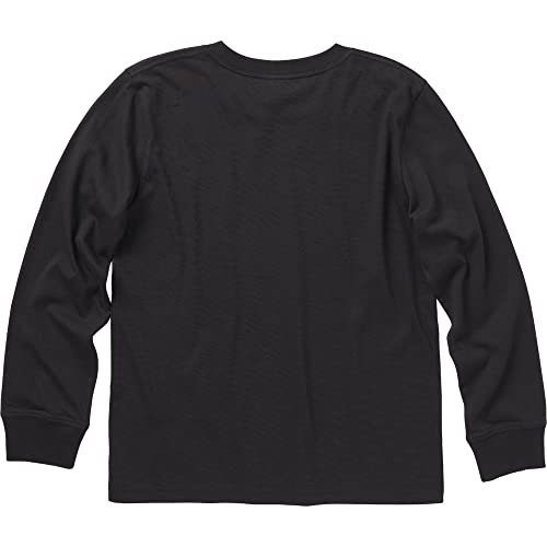 Image of Carhartt Girls' Knit Long Sleeve Henley-Neck T-Shirt