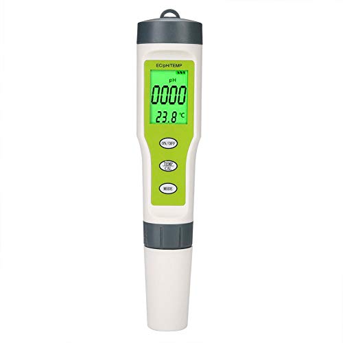 MAGT Water Quality Tester, PH/EC/Temp Meter Professional 3 in 1 Portable High Accuracy Handheld Pen Testing Water Pen Quality Tester Meter