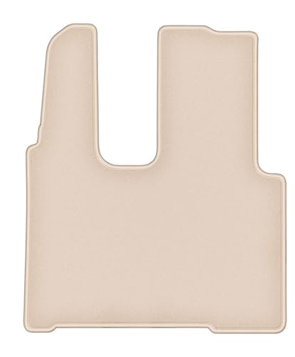 Tapis en velours Fortuna pour Mercedes Actros MP4 cabine large de couleur beige