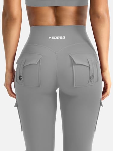 Image of YEOREO CoreFlex Women Workout Flare Leggings