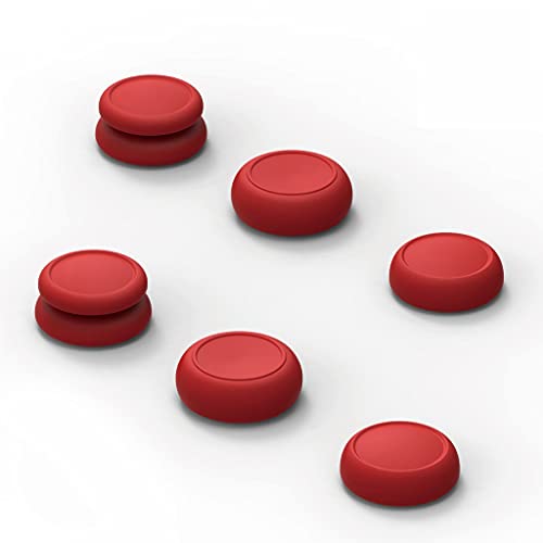 Skull & Co. Switch Joy-Con用 アナログスティックカバー 三種類有り 精密軽量 拘る設計 滑る防止 操作感向上 材質採用「マリオレッド」