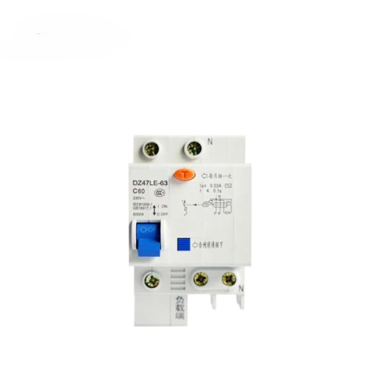漏電遮断器；DZ47LE-63 1P+N D40 300mA