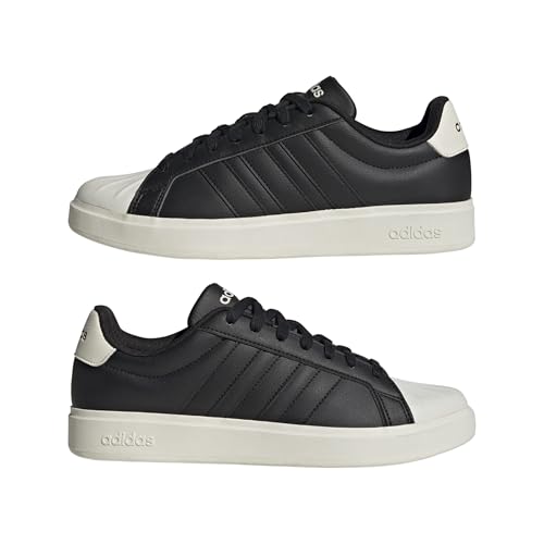 adidas Herren Streettalk Shoes, Core Black/Core Black/Off White, 46 EU – Ansicht 6