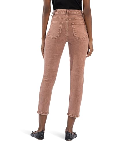 KUT from the Kloth Women's Reese High Rise Ankle Straight Regular Hem3