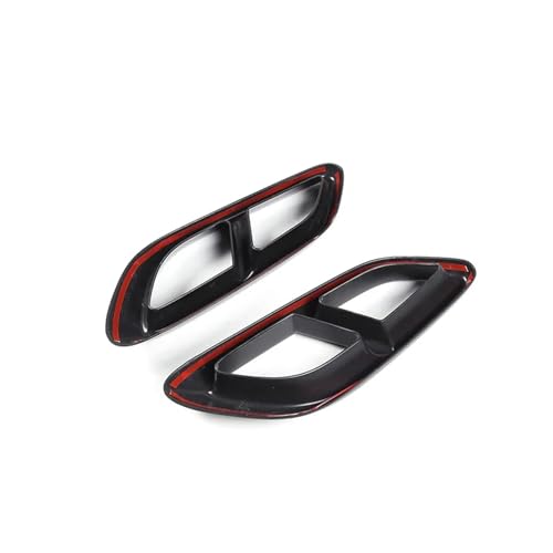 Moldura de escape Gloss Silver de acabado premium para Clase E 2024+ AMG 4