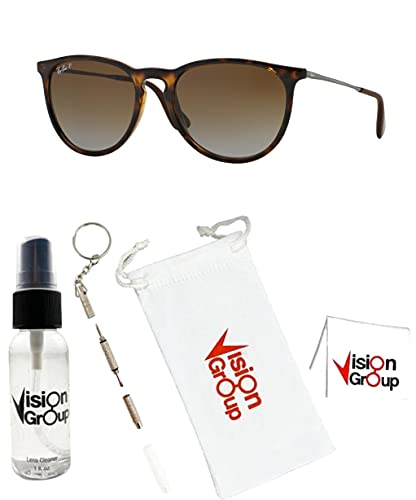 Ray-Ban RB4171 Erika Sunglasses + Vision Group Accessories Bundle2