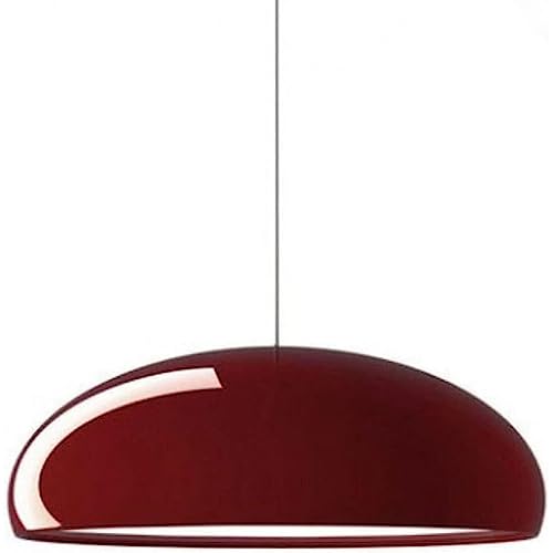 Lustre moderne dôme rouge sublimez votre cuisine îlot et salle à manger HAZARA