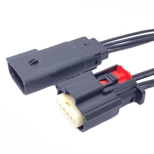 Conector de arnés de cableado hembra de 4 pines para bobina Buick 3