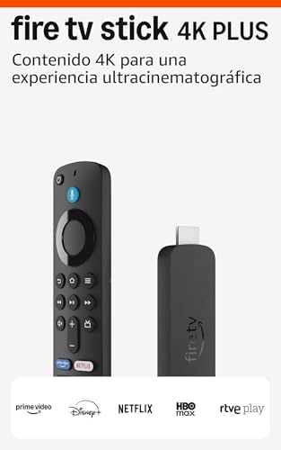Amazon Fire TV Stick 4K Plus, compatible con Wi-Fi 6, Dolby Visio...
