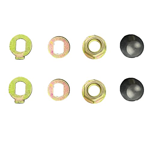 SPORTARC 1 Set E-Bike Hub Motor Nuts, E-bike Hub Motor Axle for M14 lock nut/lock washer/spacer/nut cover