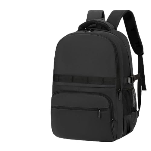 Mens Backpack Men's Shoulder Bag Casual Travel Women Backpack for Camping Outdoor Sport,Noir-32x19x50cm