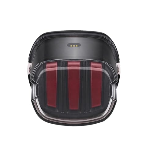 Feu arrière moto LED fumé pour remplacer le bloc d'origine sur Electra Glide