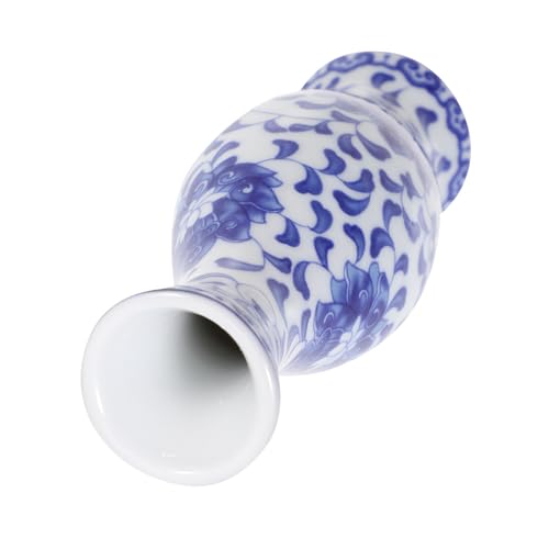 TOYZFRIENDY Klassische Handbemalte Blaue und Weiße Porzellanvase aus...