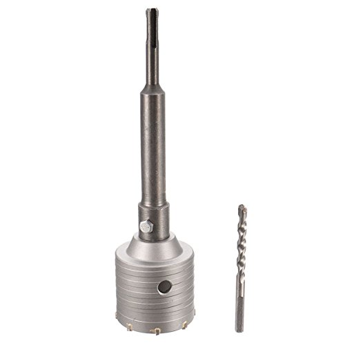 EsportsMJJ Broca De 65 mm Sierra Broca con Vástago SDS Plus para Muro De Hormigón De Piedra Cemento