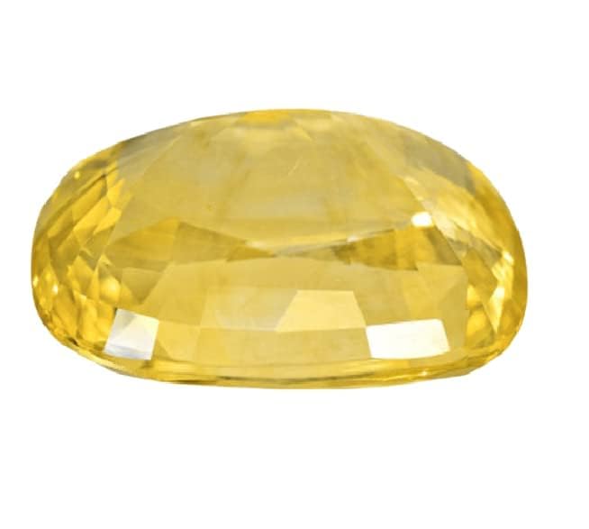Saphir jaune véritable bague argent taille S pour en finir avec les imitations - 3