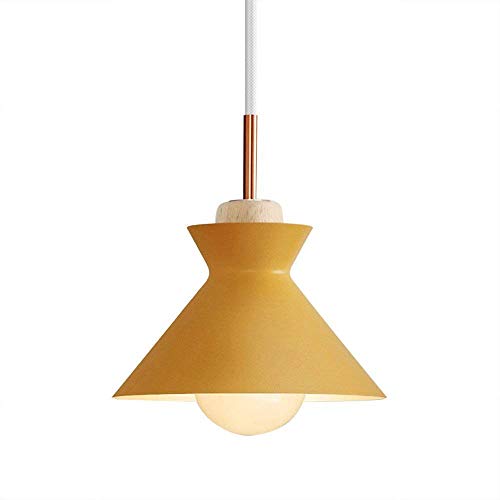 Lámpara de Techo Colgante, lámpara de Techo Minimalista Creativa para Bar, Dormitorio, Tienda de Ropa, lámpara de araña pequeña de Color para Isla de Cocina T-256(B)