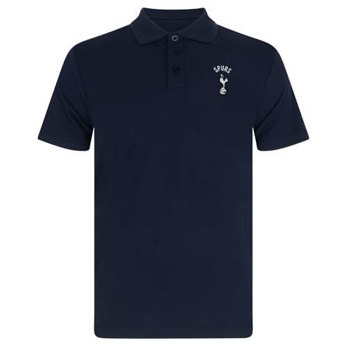 Tottenham Hotspur Mens Polo Shirt Crest Official Football Gift