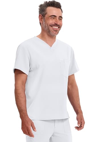 Image of Dickies EDS Essentials Men Scrubs Top Tuckable V-Neck DK635