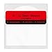 sdroceRyaM 50PCS CD/DVD Inner Sleeves Transparent Plastic Sleeve Anti-Static for 5 Inches CD and DVD Mini LP Storage