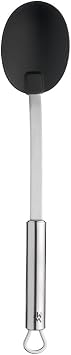 WMF Profi Plus Servis Kaşığı, 32 cm, Plastik Başlıklı, Cromargan® Yüksek Kaliteli Yarı Mat Paslanmaz Çelik, Bulaşık Makinesinde Yıkanabilir, 270°C'ye Kadar Isıya Dayanıklı