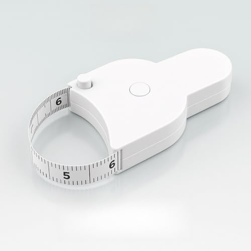 Cinta métrica corporal flexible 60 pulgadas blanca miniatura 1