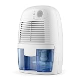 Mini Desumidificador De Ar Elétrico Portátil, Tecnologia Peltier Silenciosa, AntiMofo, Branco