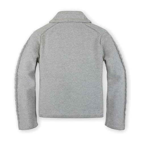 Image of Hope & Henry Girls' Long Sleeve Shawl Collar Cardigan Sweater with Waist Tie