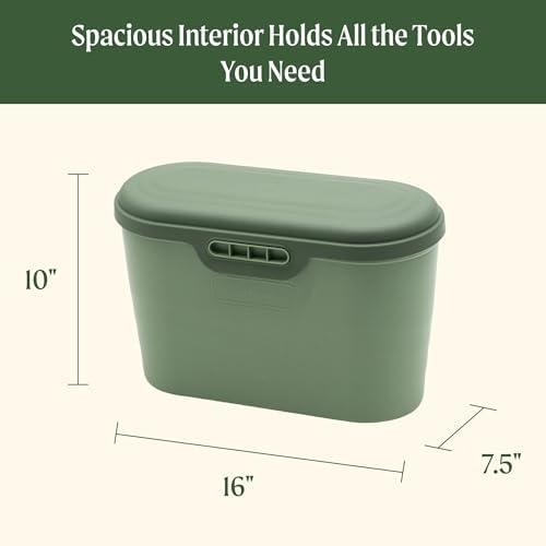 Vego garden Tool Box, Basil Green - Thumbnail 5