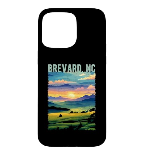 Brevard NC USA ���g���}�E���e�� �A���e�B�[�N���f�U�C�� �X�}�z�P�[�X iPhone 15 Pro Max �p