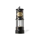 WAQ Nocturne Lamp ノクターンランプ 小型オイルランプ オイルランタン シルバー/ブロンズ/ブラック ステンレス製 5時間点灯 替え芯 ガラス アウトドア キャンプ ソロキャン (BLACK（ブラック）)