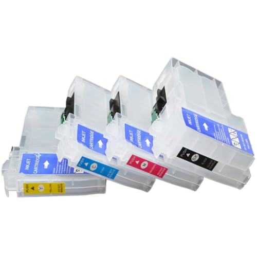 Cartouches d'encre rechargeables LC416 4 couleurs avec puce pour DCP-J4140N
