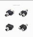 M8 4Pin Y Type Adapter - 2 Female to 1 Male Unshielded Cable, Waterproof IP67，Screw-Joint Thread Locking Anti-Vibration for Industrial Sensors (2)
